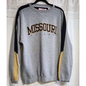 Vintage Cadre Athletic NCAA University Missouri Tigers Sweatshirt Embroidered XL